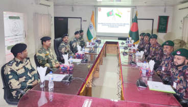 সীমান্তের ১৫০ গজের মধ্যে কৃষক ছাড়া কাউকে প্রবেশ নয় বিজিবি-বিএসএফ বৈঠক