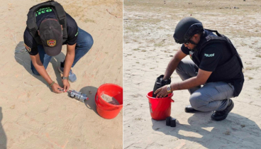 ফার্মগেটে উদ্ধার কক*টেল নিষ্ক্রিয় করলো বো*ম্ব ডিসপোজাল ইউনিট