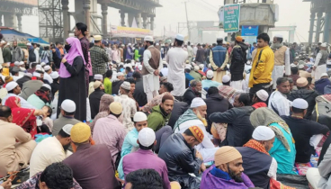 আখেরি মোনাজাতে অংশ নিতে তুরাগ তীরে মুসল্লিদের ঢল