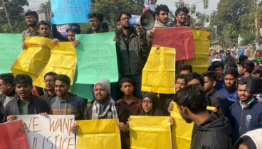 গাড়িচাপায় নিহতের ঘটনাকে ‘হ*ত্যাকাণ্ড’ দাবি বুয়েট শিক্ষার্থীদের