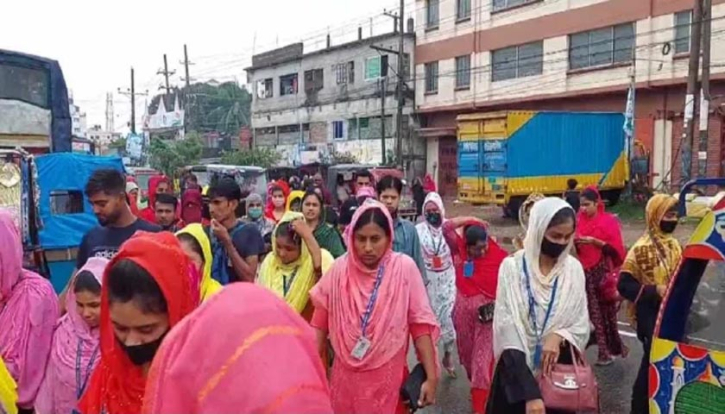 শান্তিপূর্ণভাবে চলছে গাজীপুরে অধিকাংশ কারখানা