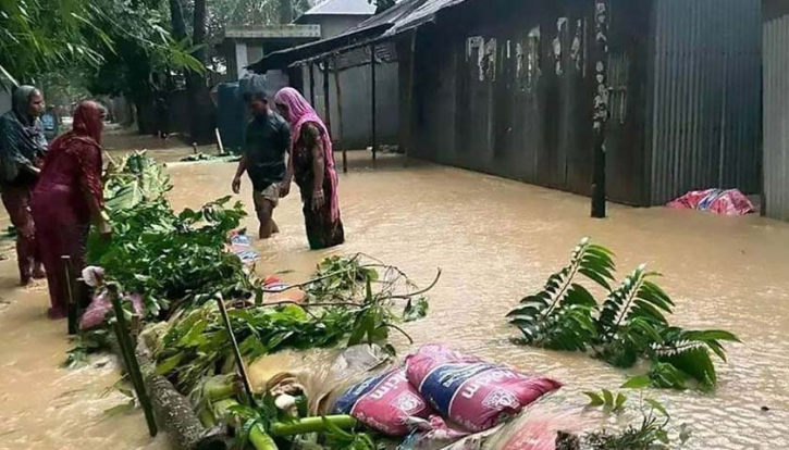 আকস্মিক বন্যায় শেরপুরে পানিবন্দি ২ উপজেলাবাসী